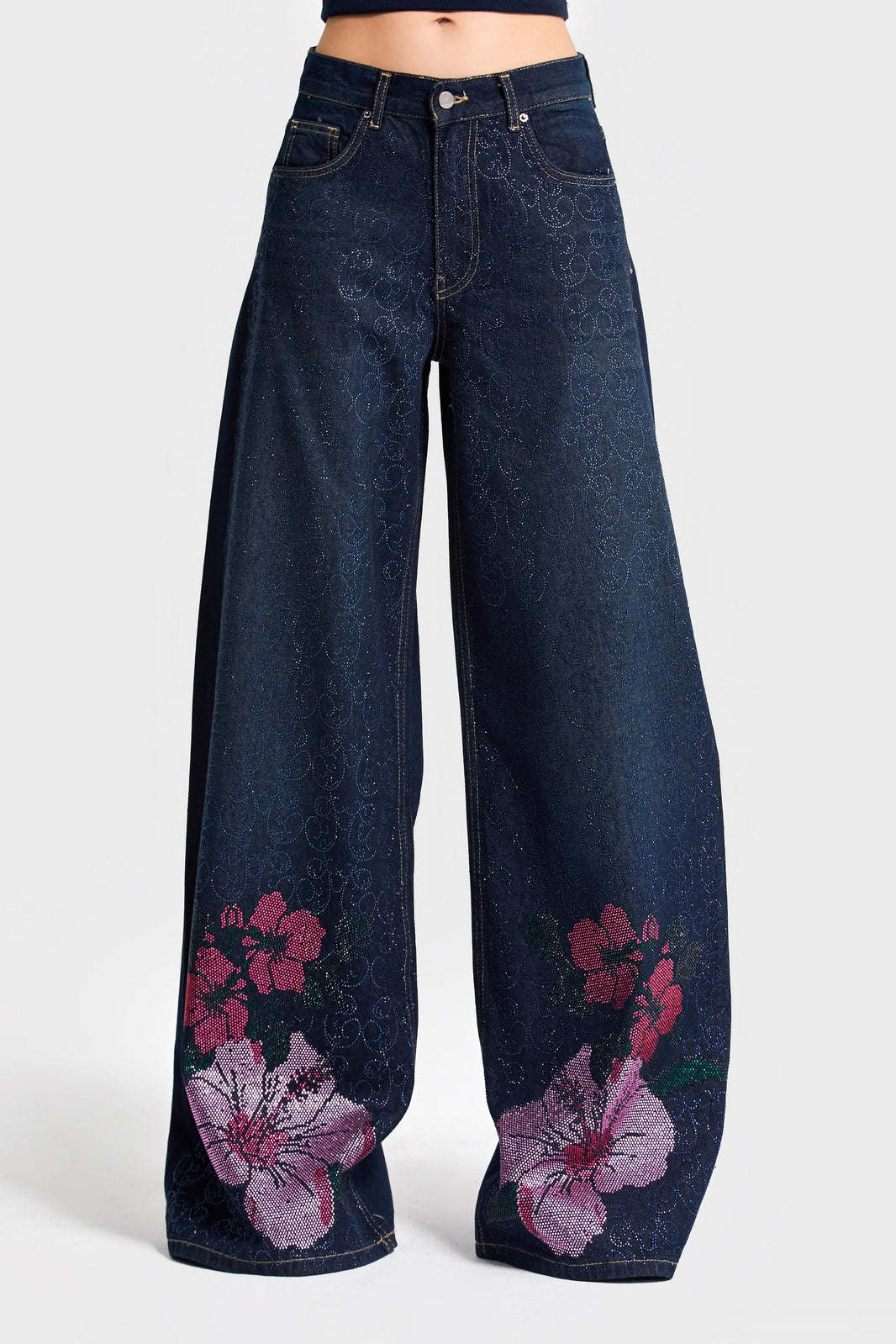 Palazzo Low Rise Jeans