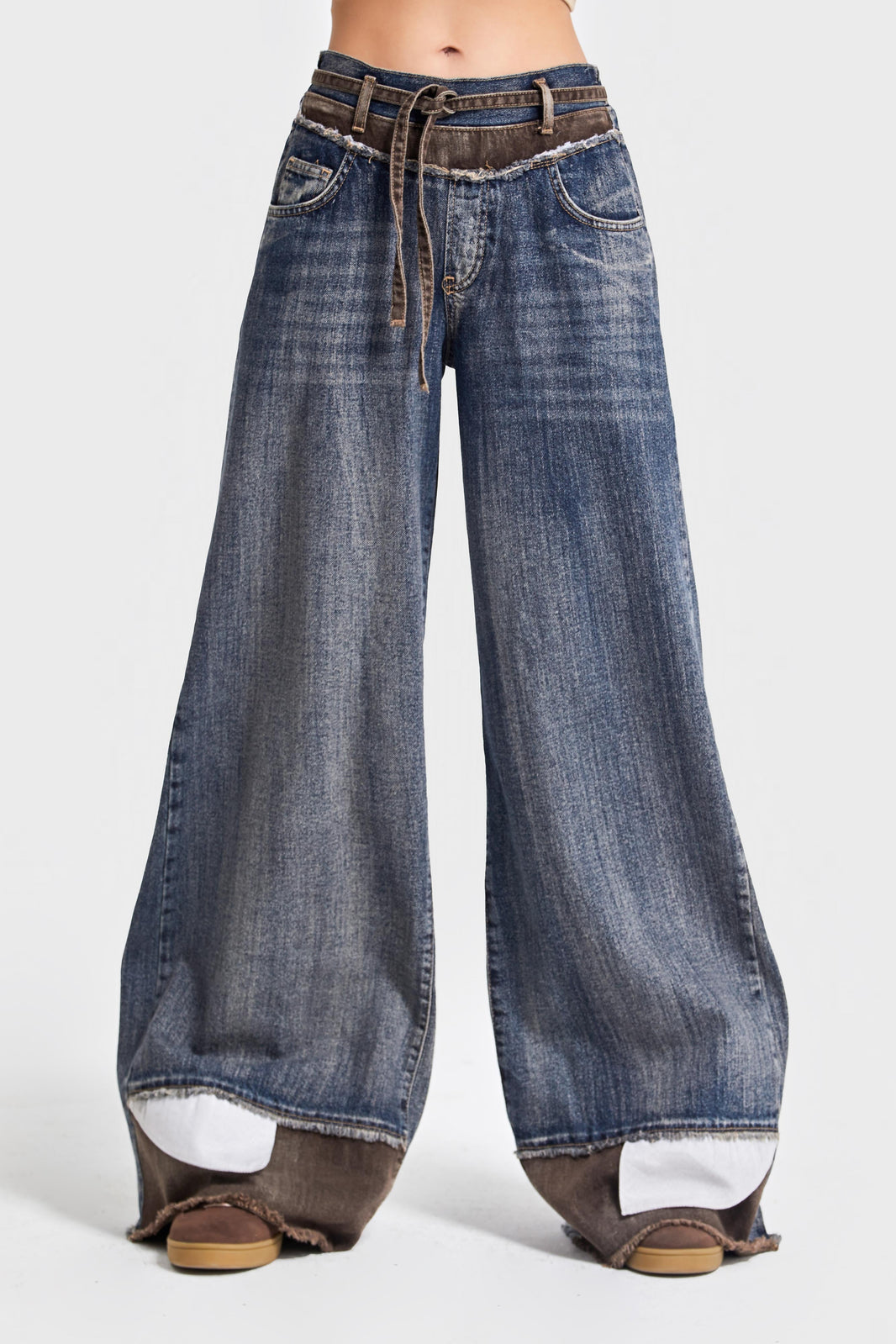 Palazzo High Rise Jeans