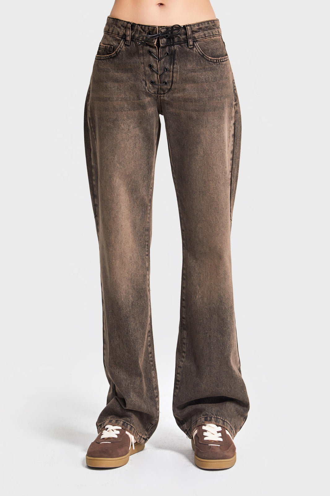 Flare Low Rise Jeans