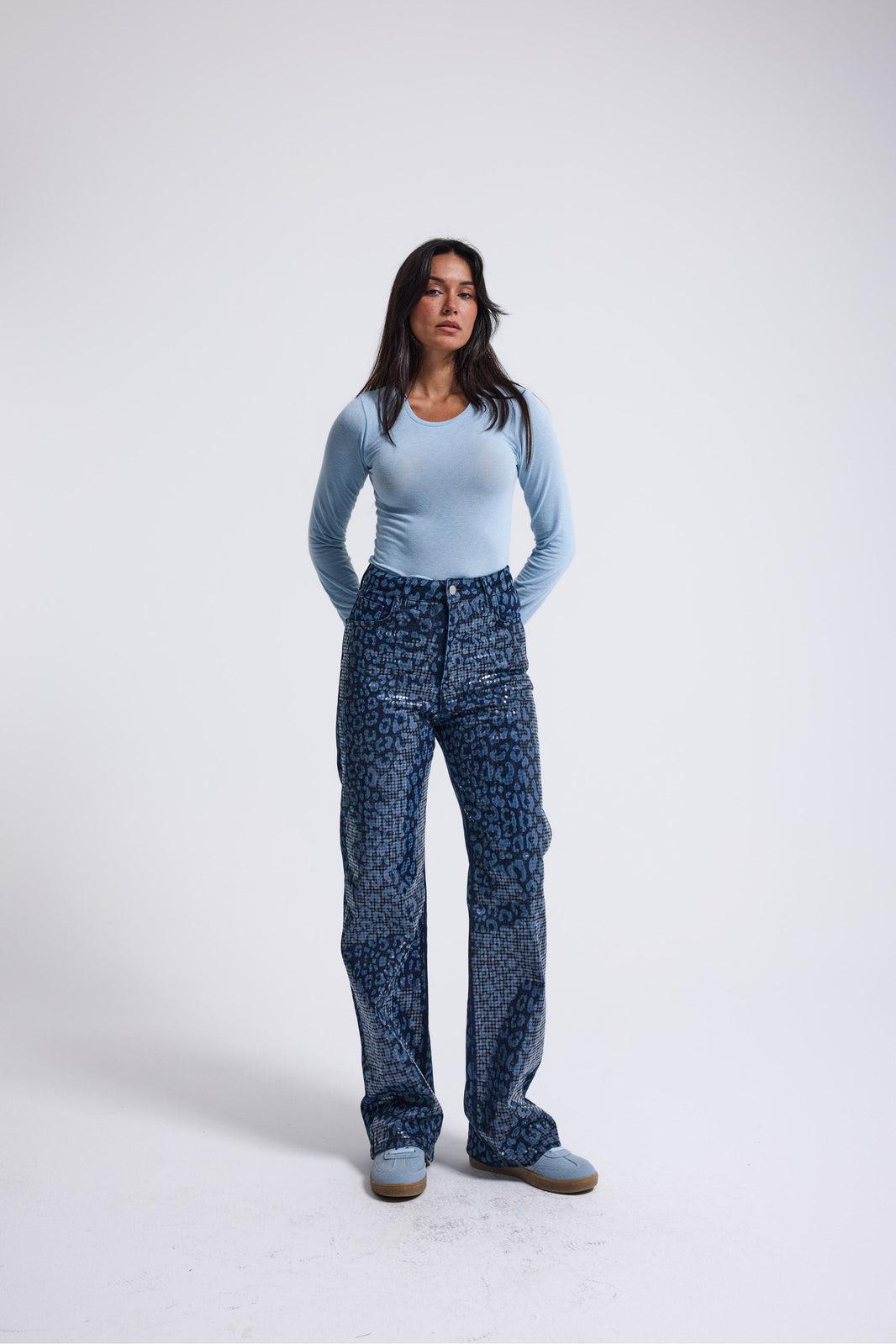 5363 %98 Cotton %2 Elastan Straight Fit Jeans