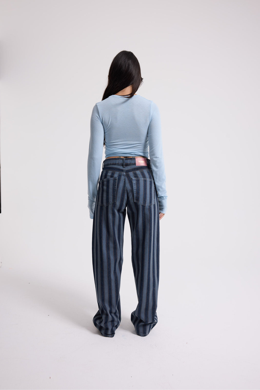 5557 %100 Cotton Loose Fit Jeans