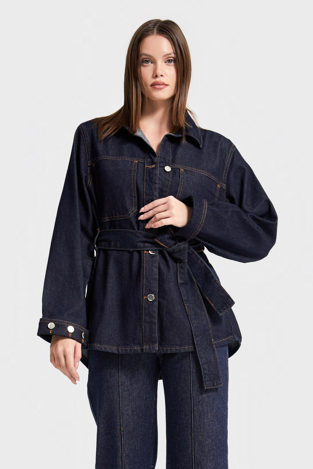Long Denim Jacket