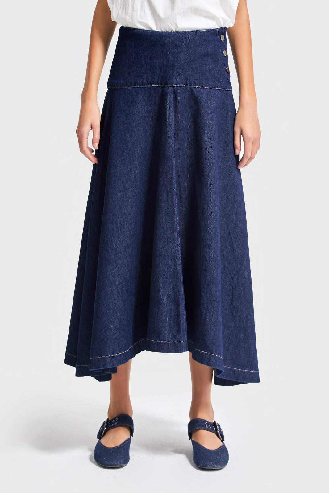 Maxi Denim Skirt