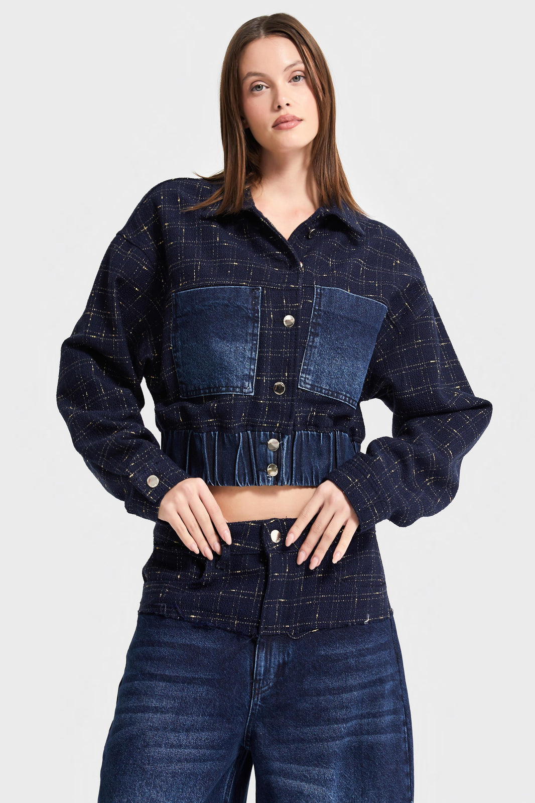 Bomber Denim Jacket