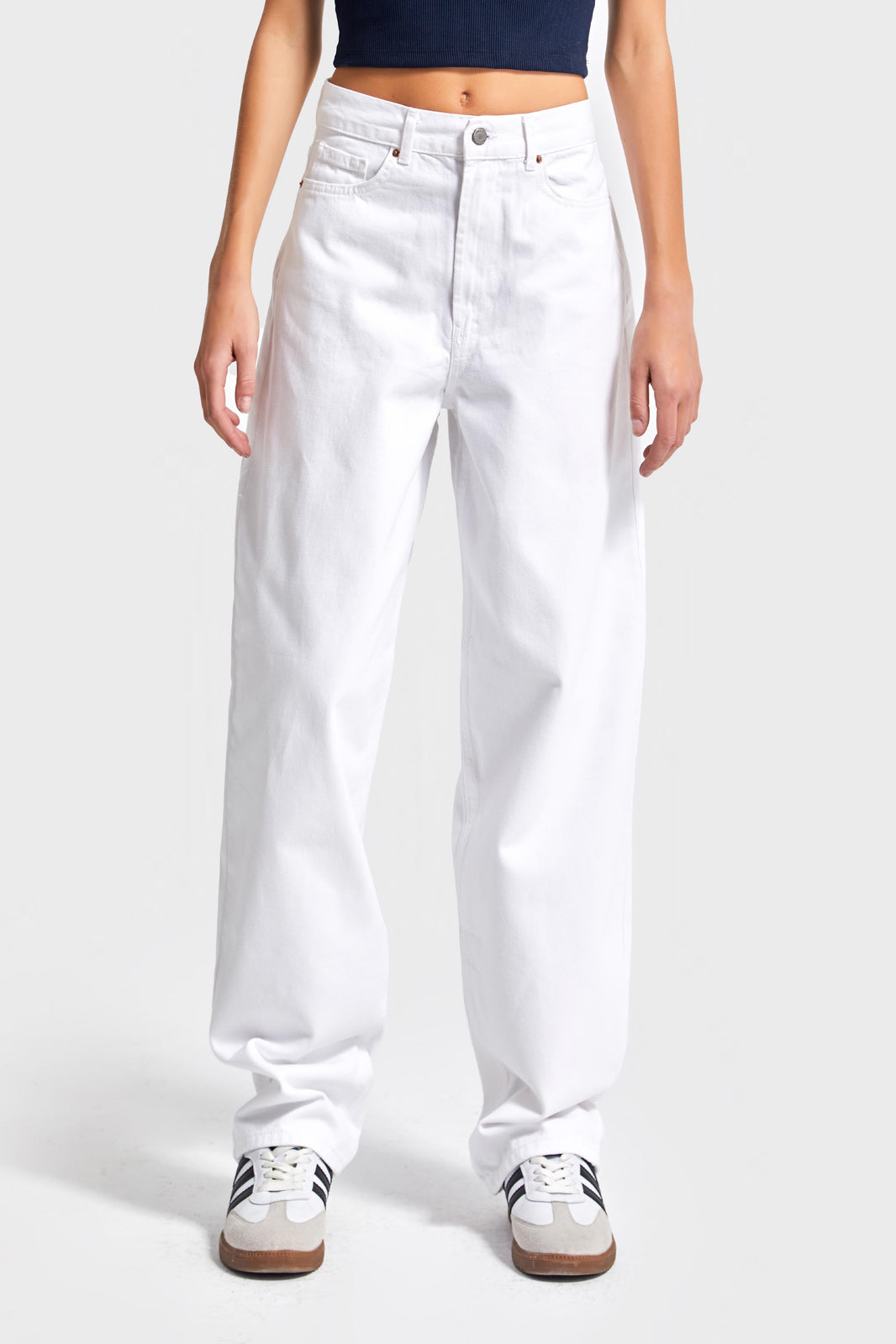 IVY Skater Mid Rise Jeans - Snow