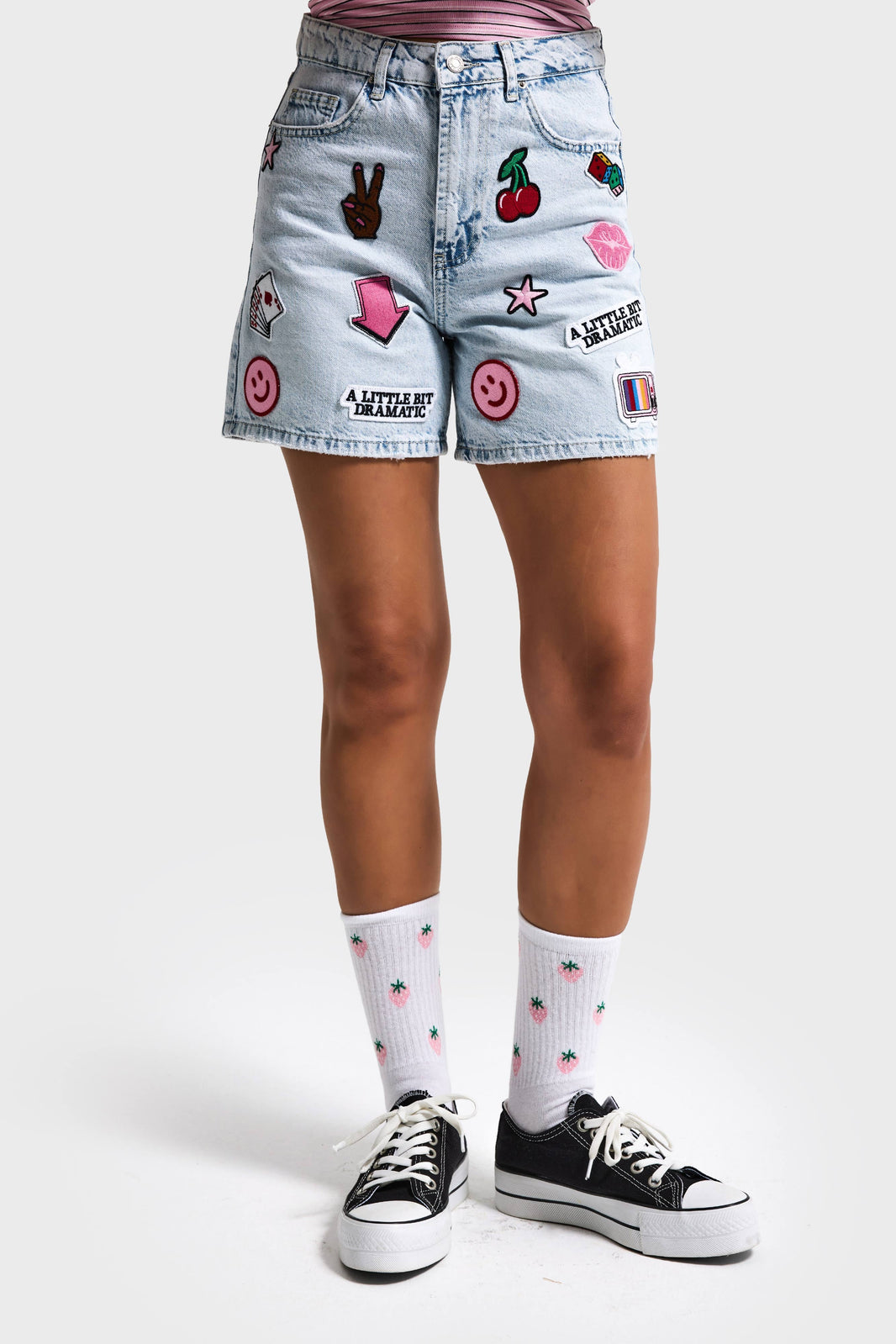 Y2K MINI DENIM SHORT