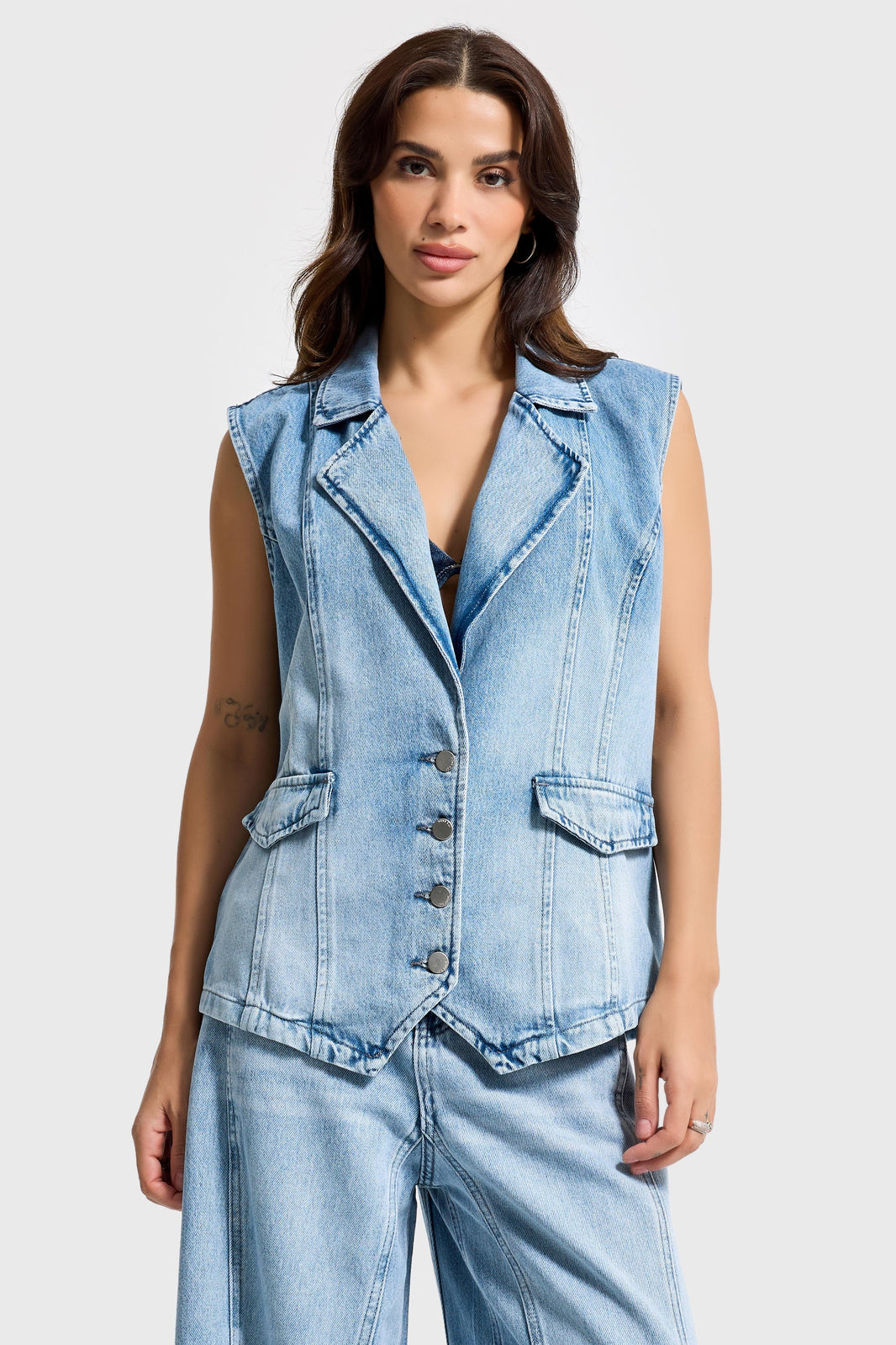 DENIM WAISTCOAT