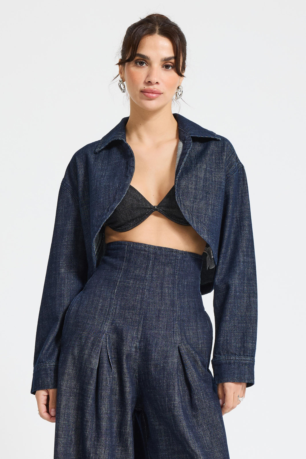 Cropped Denim Jacket